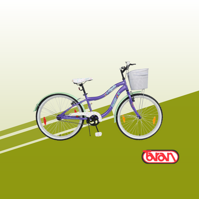 BIBICLETA DE PASEO BACCIO MYSTIC RODADO 24