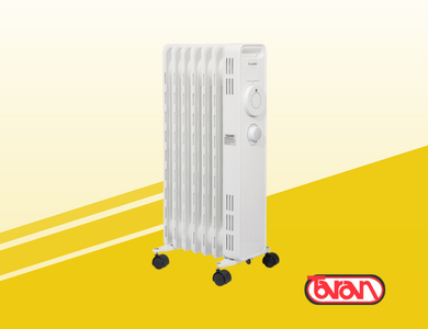 RADIADOR DE ACEITE BLANCO JAMES RA 1500 W G2
