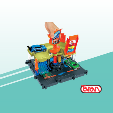 City Autolavado de la Cuidad HOT WHEELS HDR27