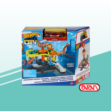 City Autolavado de la Cuidad HOT WHEELS HDR27