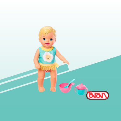 Muñeca Bebita Hora De Desayunar Little Mommy FLB72