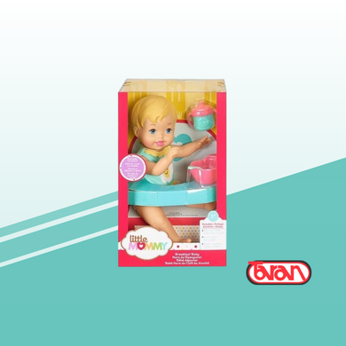 Muñeca Bebita Hora De Desayunar Little Mommy FLB72