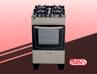 COCINA A GAS JAMES C 690 V TITANIUM