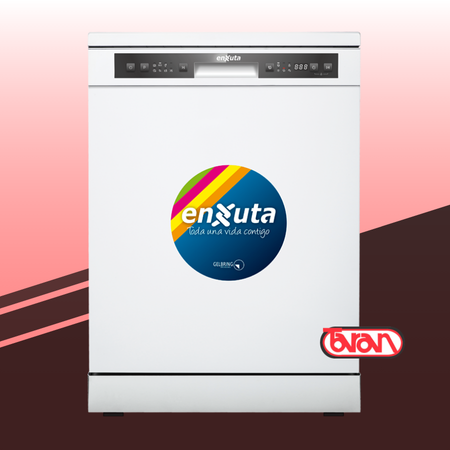 LAVAVAJILLA 13 CUBIERTOS ENXUTA LVENX913W