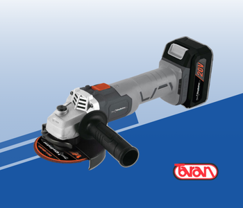 AMOLADORA ANGULAR 20V C/ CARGADOR Y BATERÍA GLADIATOR PRO AA615/20KC1