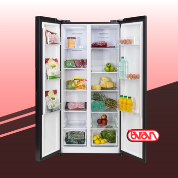 REFRIGERADORES SIDE BY SIDE JAMES RJ 35M SBSI DARK INOX