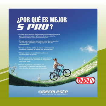 BICILETA ELECTRICA RODADO 26 S-PRO E-STRADA