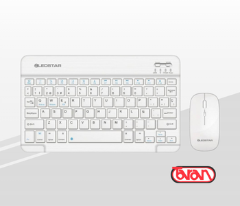 COMBO DE TECLADO Y MOUSE INALAMBRICOS LEDSTAR LI-T01