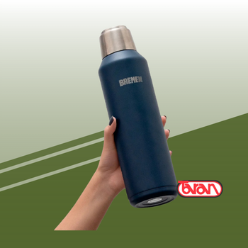 TERMO AZUL 1 LITRO BREMEN 8200